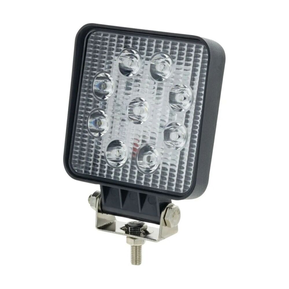 Hulk 4X4 27W 9 LED Square Spot Beam Worklamp 10-30V