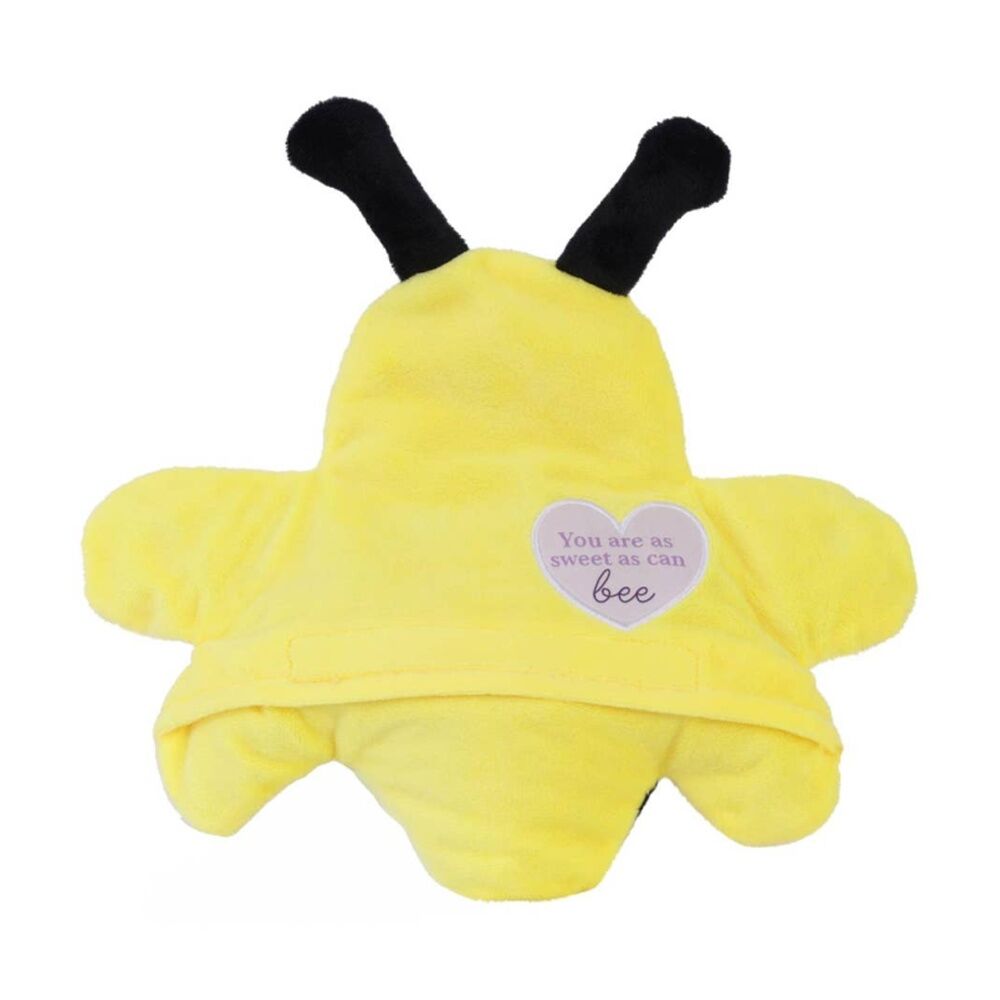 Toasty Hugs Brookie Bee Flat Plush Heatable Coolable Microwave Safe