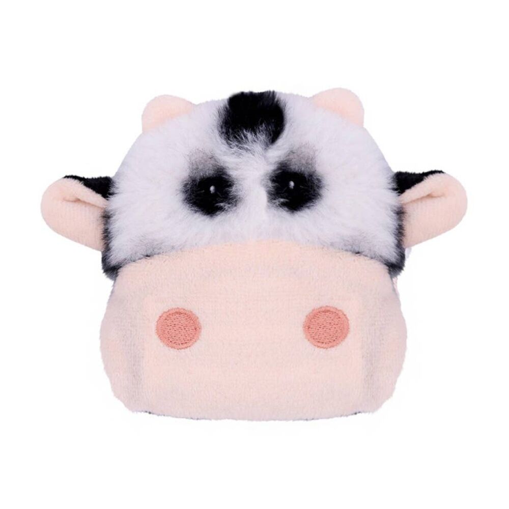 4PK Toasty Hugs Daisy Cow Hand Warmer Heat Pack White Black 10x10x2cm
