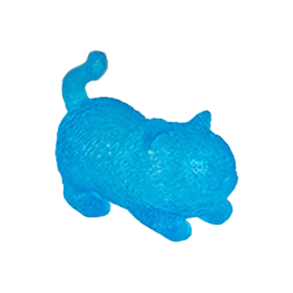 4PK Smooshos Super Squeeze Glow-In-The-Dark Cat Soft Squishy Toy Assorted