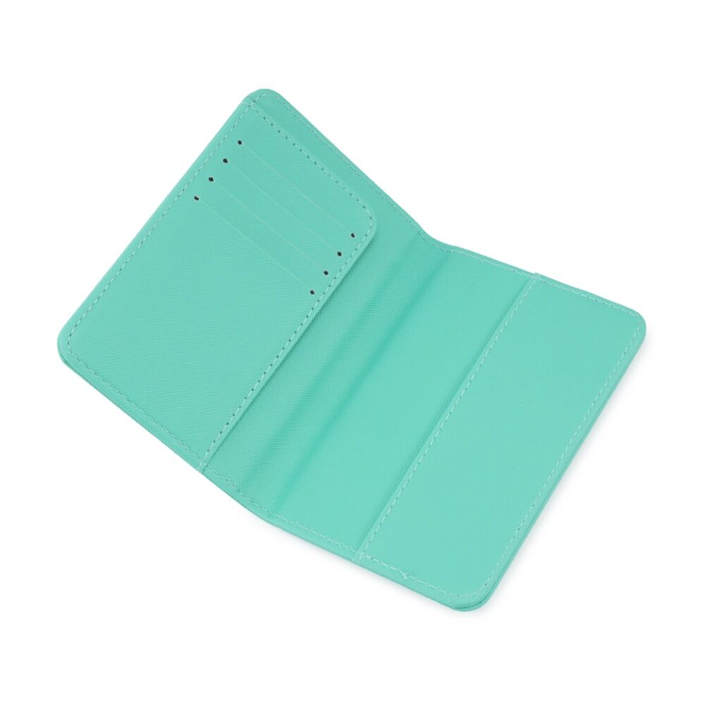 iPack Always On Holiday Passport Holder RFID Travel Green 14.1x9.5cm