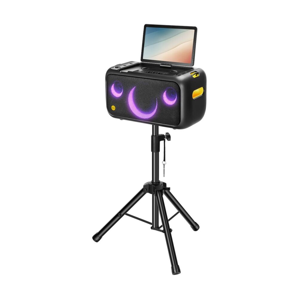 Ikarao Adjustable Speaker Stand Universal Tripod 90-120cm