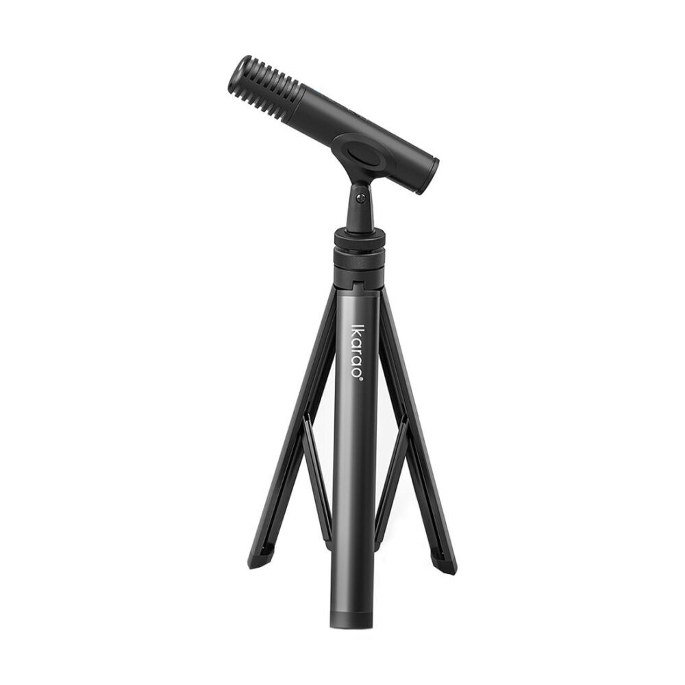 Ikarao Adjustable Microphone Stand Aerospace-Grade 38-172cm