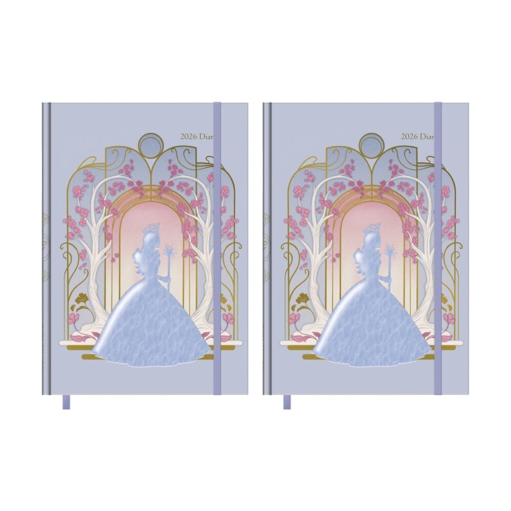 2PK Wicked 2026 Colourful Planner Yearly Diary Notebook A5 21x16cm