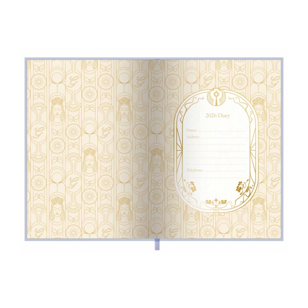2PK Wicked 2026 Colourful Planner Yearly Diary Notebook A5 21x16cm