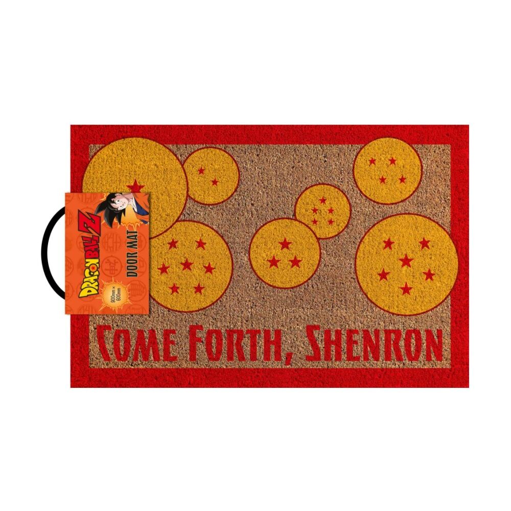 2PK Dragon Ball Z Come Forth Shenron 100% Natural Cior Home Doormat 60x40cm