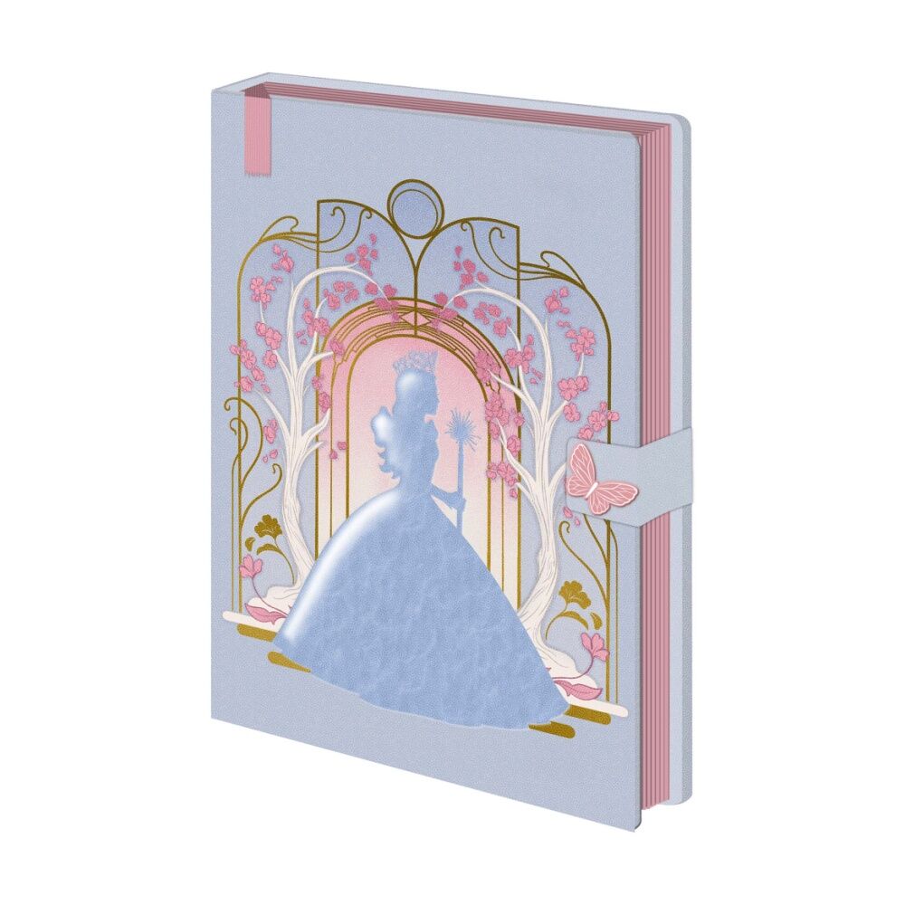 2PK Wicked 2 Glinda Premium Notebook W/ Inner Compartment A5 21x16cm