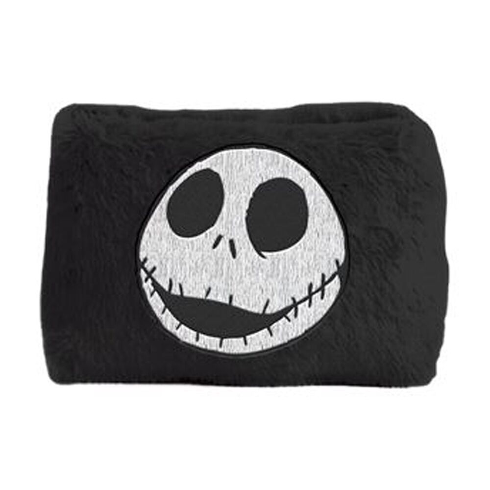 2PK Disney Nightmare Before Christmas Jack Plush Pencil Case Black & White