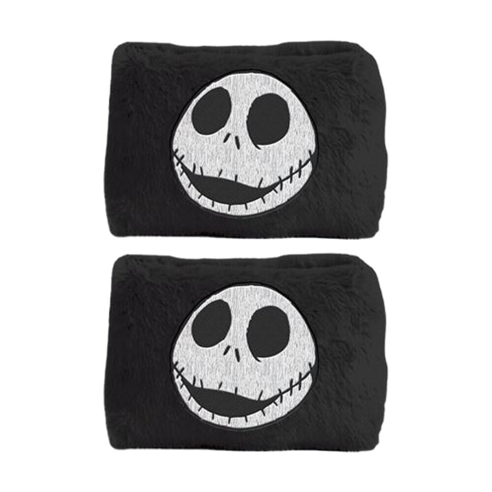 2PK Disney Nightmare Before Christmas Jack Plush Pencil Case Black & White