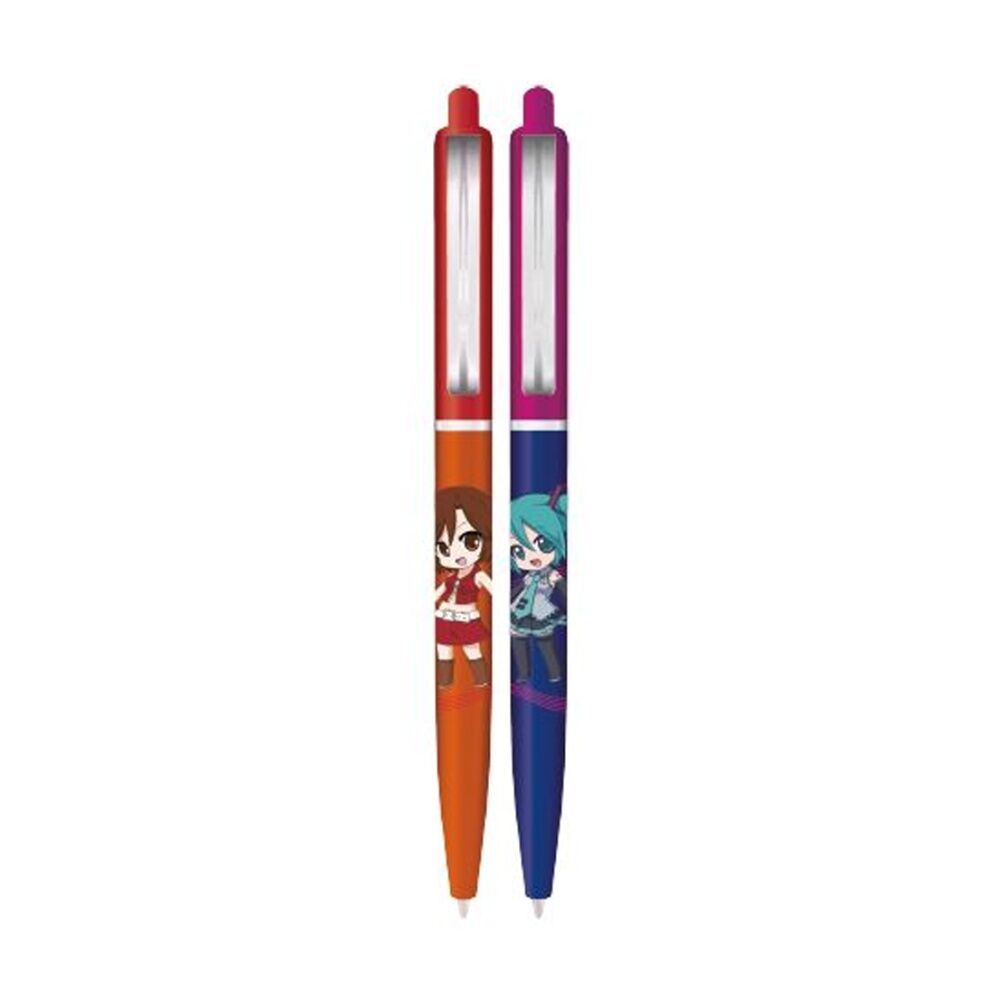 8x 2pc Hatsune Miku And Meiko Premium Ballpoint Pen Set Click Top