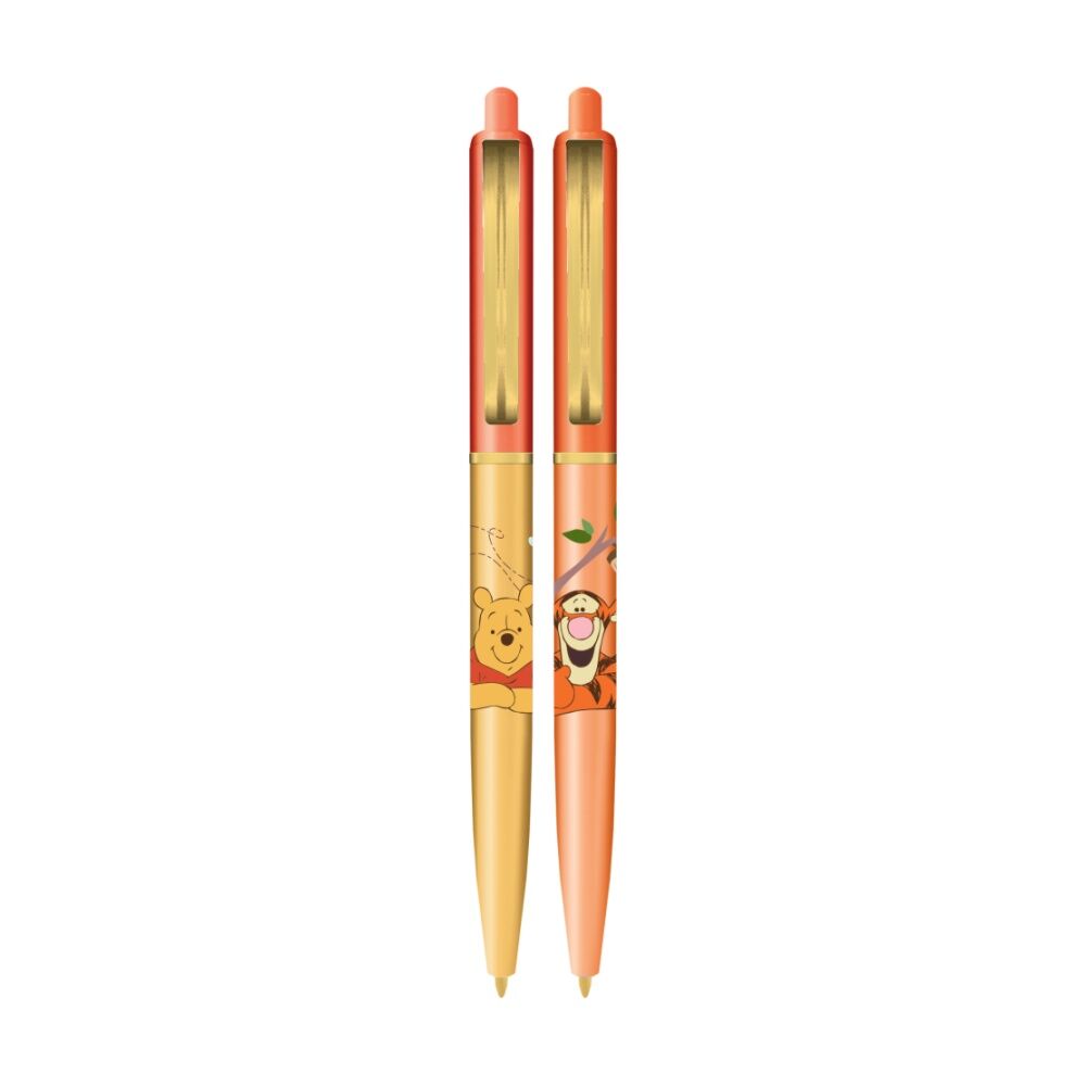 8x 2pc Disney Winnie The Pooh Characters Premium Ballpoint Pen Set Click Top