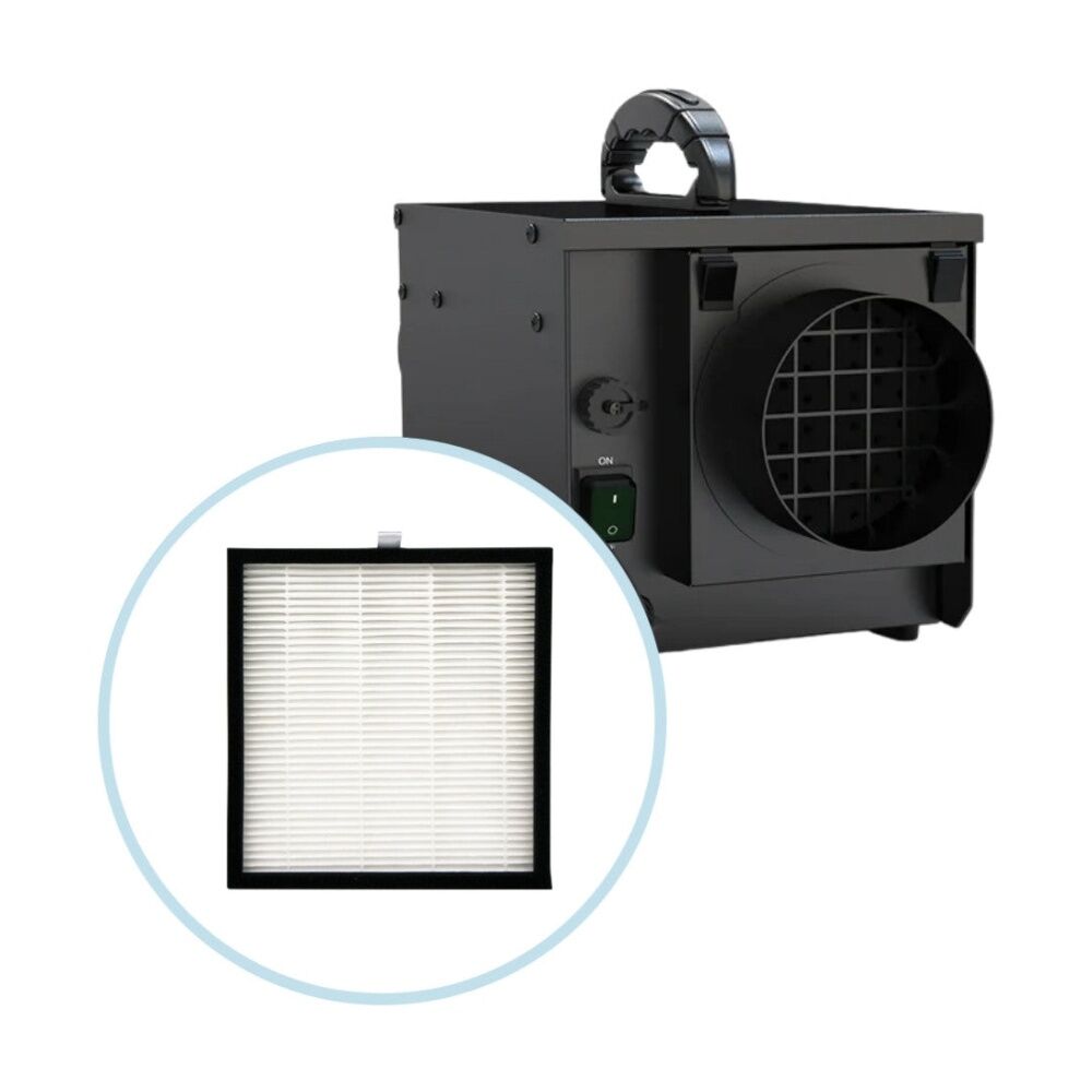 2PK IONMAX Filter For ED12 HEPA H11 Air Purifier Replacement White 215x240x20mm