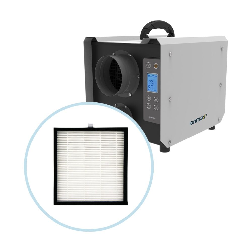 IONMAX Filter For ED18 HEPA Air Purifier Replacement White 225x240x40mm