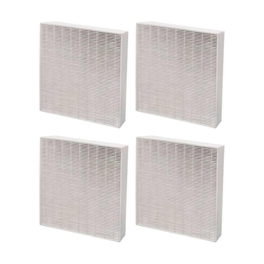 4PK IONMAX HEPA Filter For Leone Pro Dehumidifier Air Purifier White 70x70x70mm