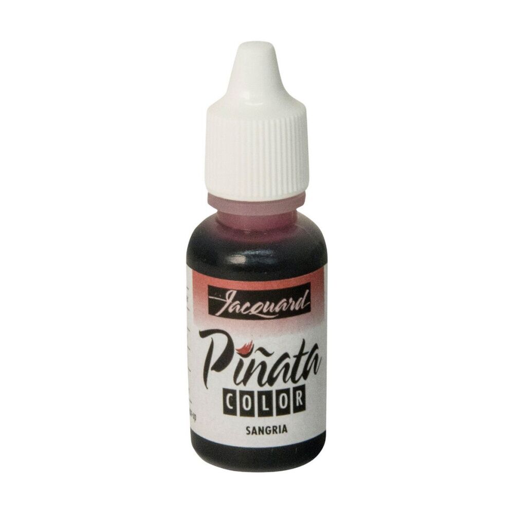 8PK Jacquard Pinata Colours 14ml Acrylic Paint Art/Craft - Sangria