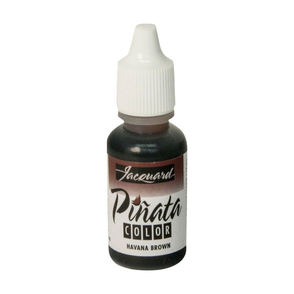 4PK Jacquard Pinata Colours 14ml Acrylic Paint Art/Craft - Havanna Brown