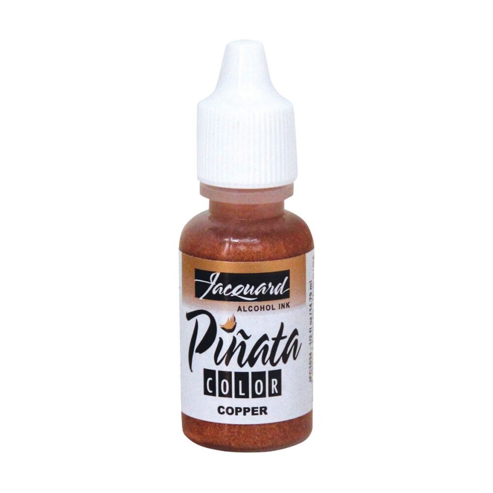 8PK Jacquard Pinata Colours 14ml Acrylic Paint Art/Craft - Copper