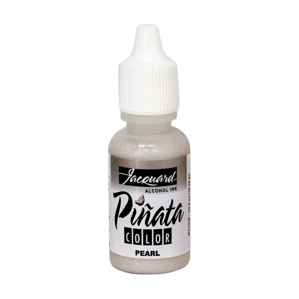 4PK Jacquard Pinata Colours 14ml Acrylic Paint Art/Craft - Pearl
