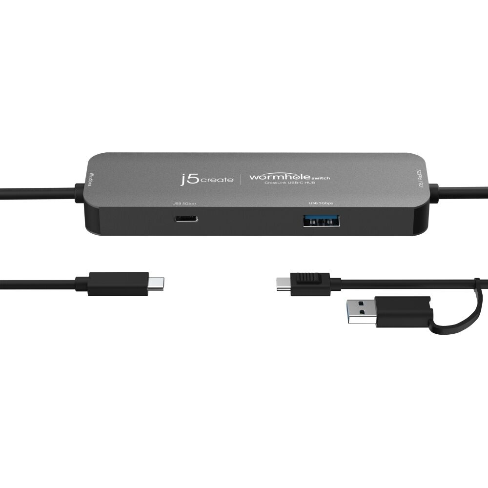 J5Create Wormhole Switch Display Sharing Hub For Windows & iPad iPhone