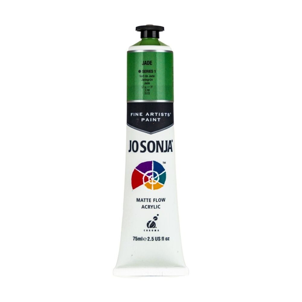 6PK Jo Sonja Acrylic Colour Series Artist Craft Paint 75mL Tube Jade
