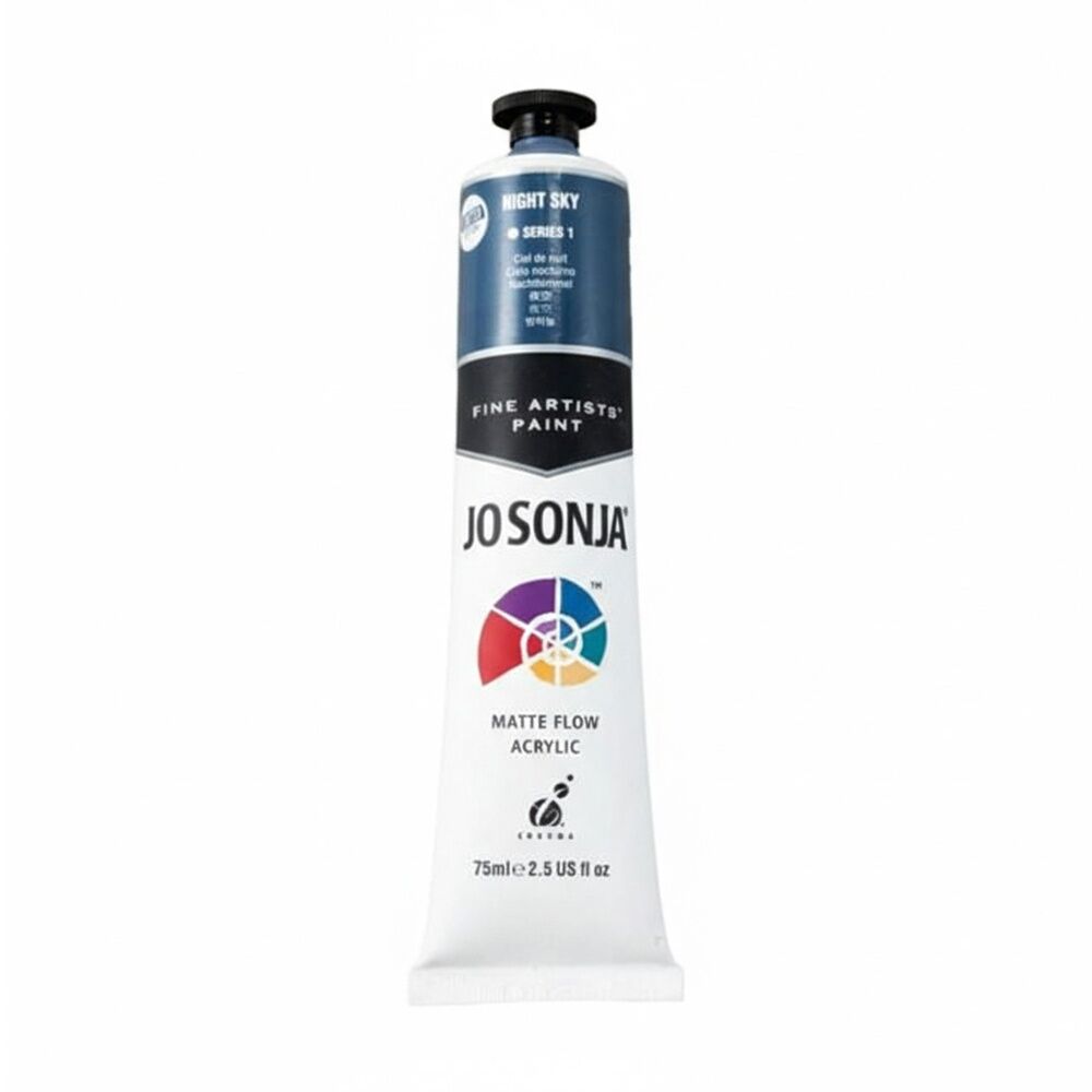 3PK Jo Sonja Acrylic Colour Series Artist Craft Paint 75mL Tube Night Sky