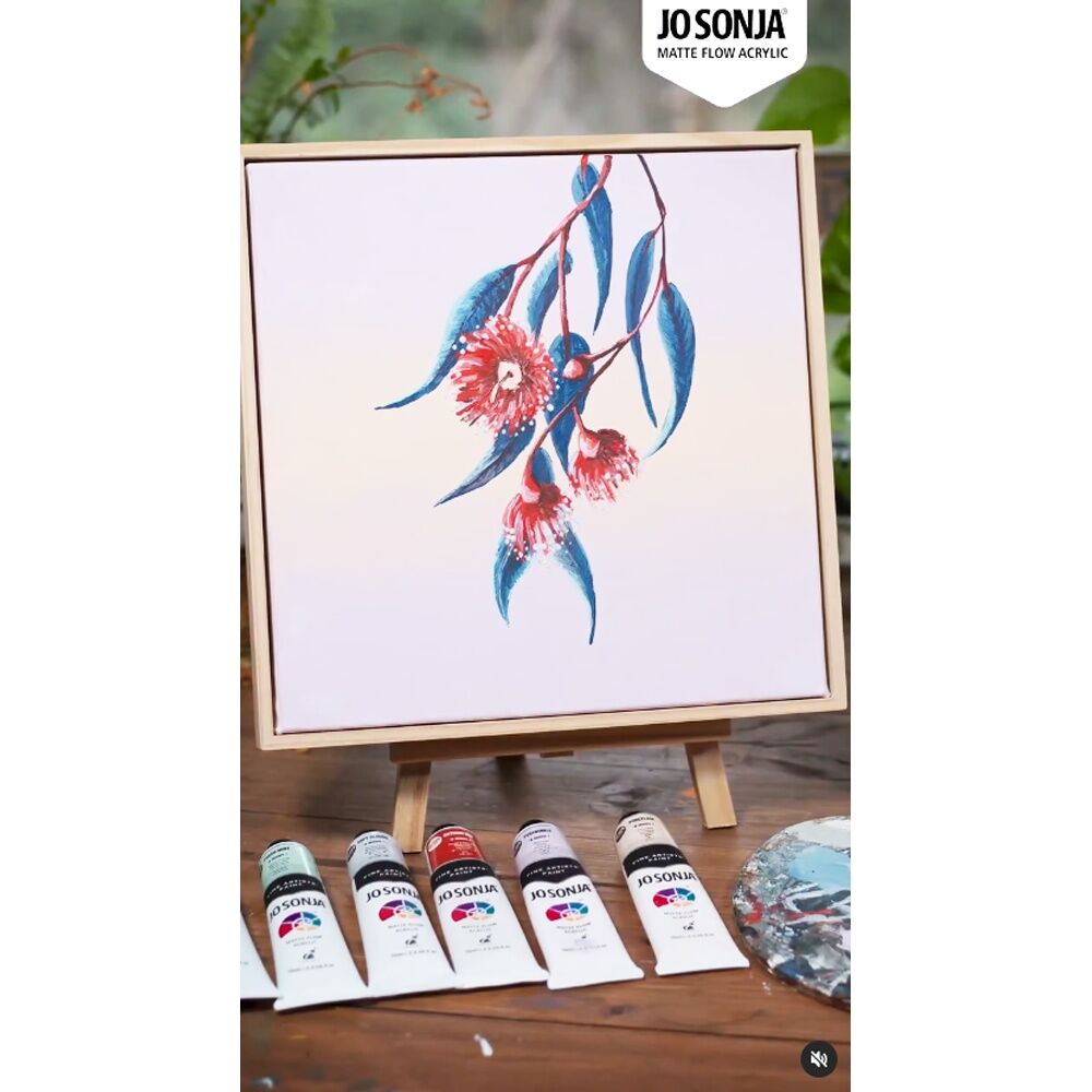 3PK Jo Sonja Acrylic Colour Series Artist Craft Paint 75mL Tube Sap Green