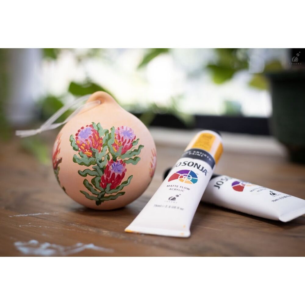 6PK Jo Sonja Acrylic Colour Series Artist Craft Paint 75mL Tube Silver