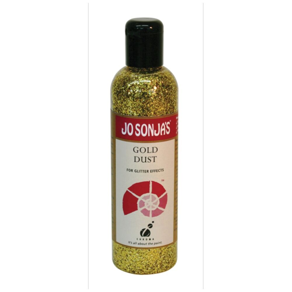 4PK Jo Sonja Medium 250ml Acrylic Paint Art/Craft - Gold Dust
