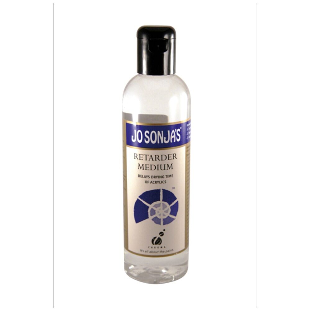 2PK Jo Sonja Medium 250ml Retarder Acrylic Paint Art/Craft - Clear