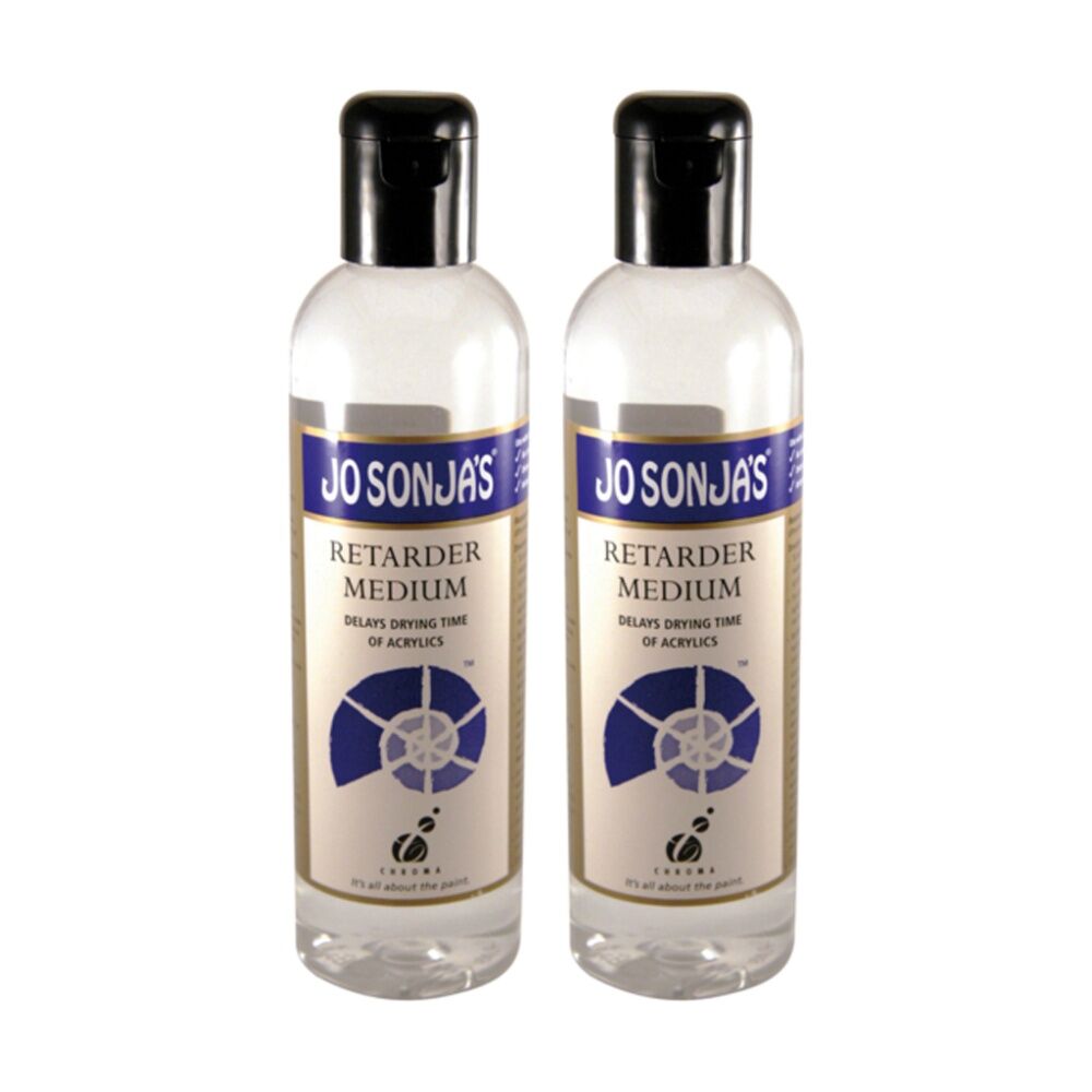 2PK Jo Sonja Medium 250ml Retarder Acrylic Paint Art/Craft - Clear