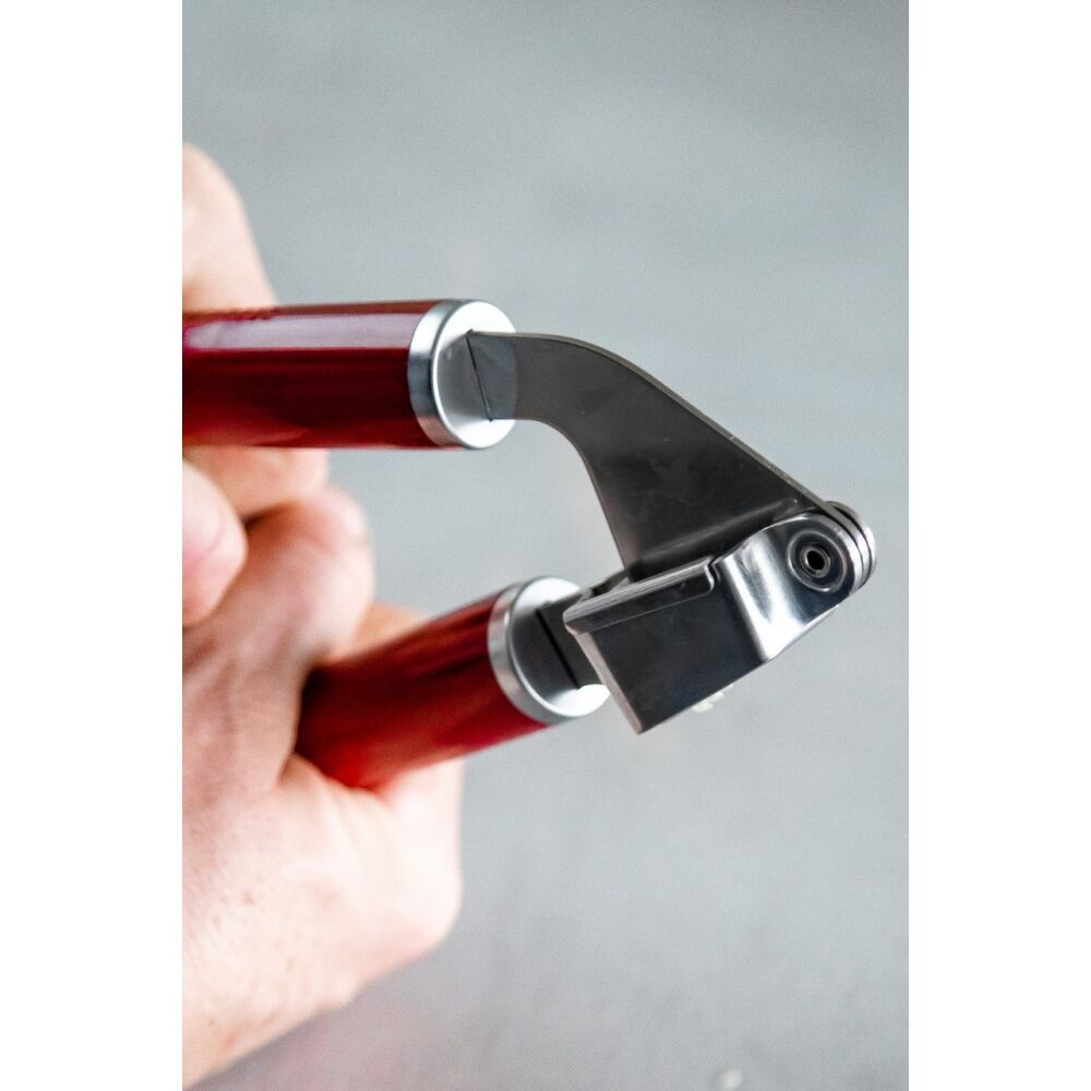 2PK KitchenAid Stainless Steel Garlic Press Durable Kitchen Tool Empire Red