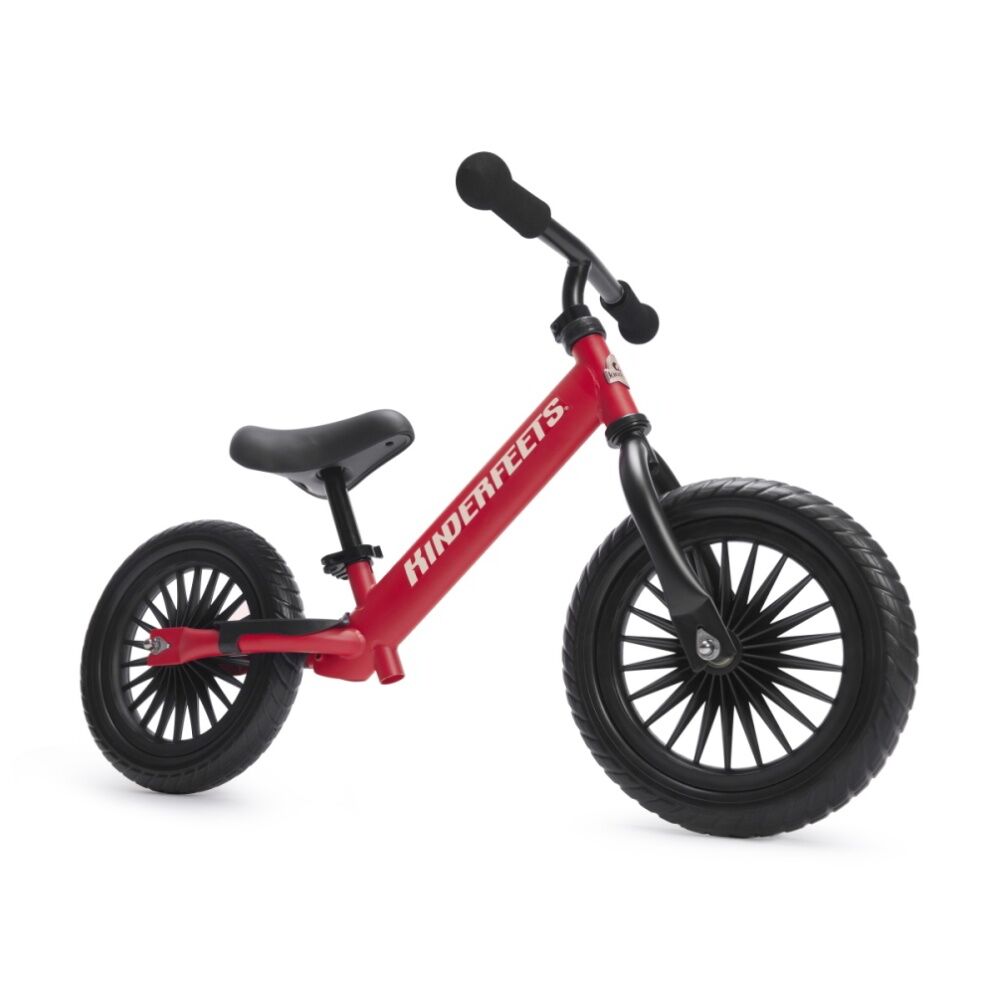 Kinderfeets Trail Bike Cherry Red Kids Balance 30cm Wheels 18m+