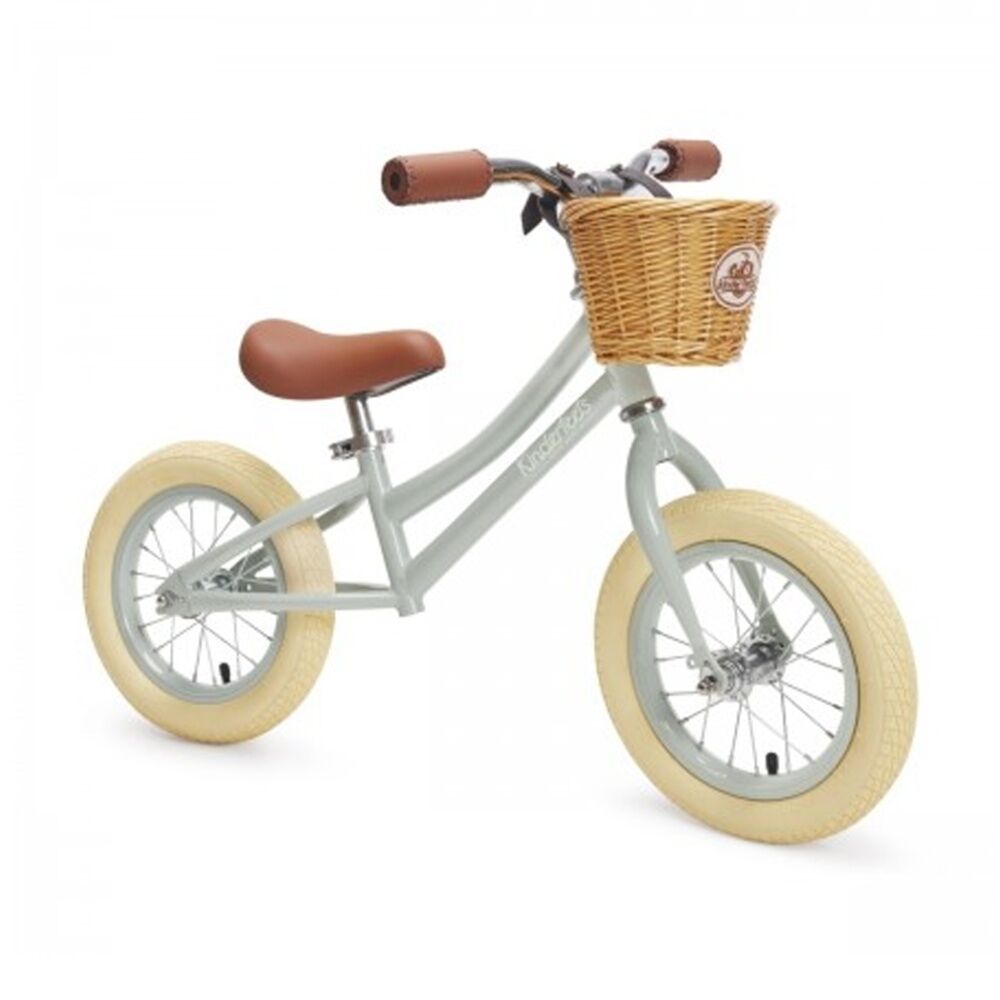 Kinderfeets City Bike Silver Sage Kids Balance 30cm Wheels 2y+