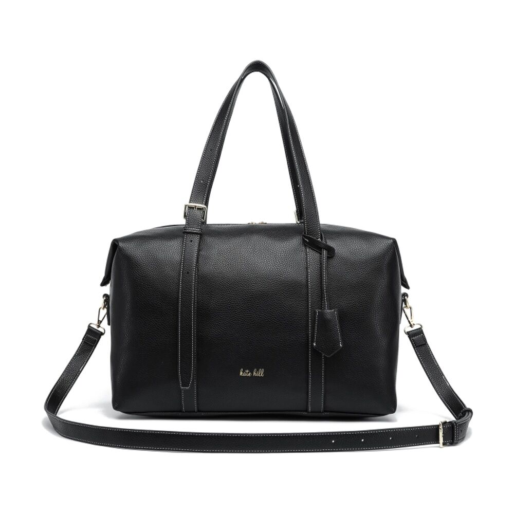 Kate Hill Women's Penny Pebble Vegan Leather Overnight/Travel Bag