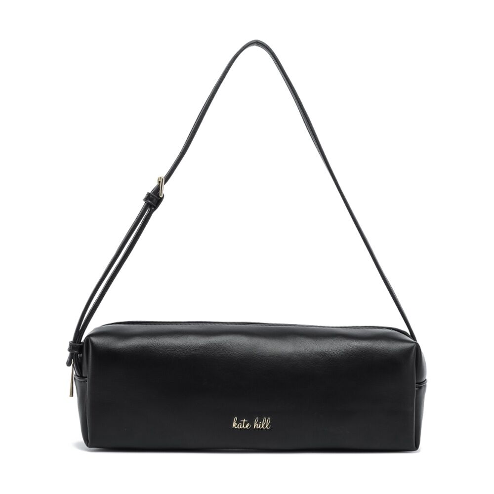 Kate Hill Women's Dani East West Vegan Leather Zip Shoulder Bag