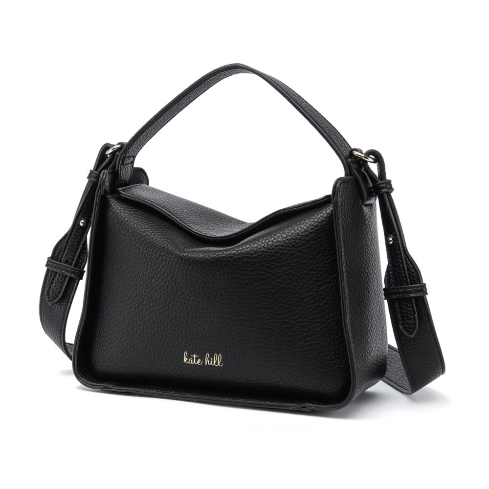 Kate Hill Women's Tonia Pebble Vegan Leather Adjustable Strap Bag