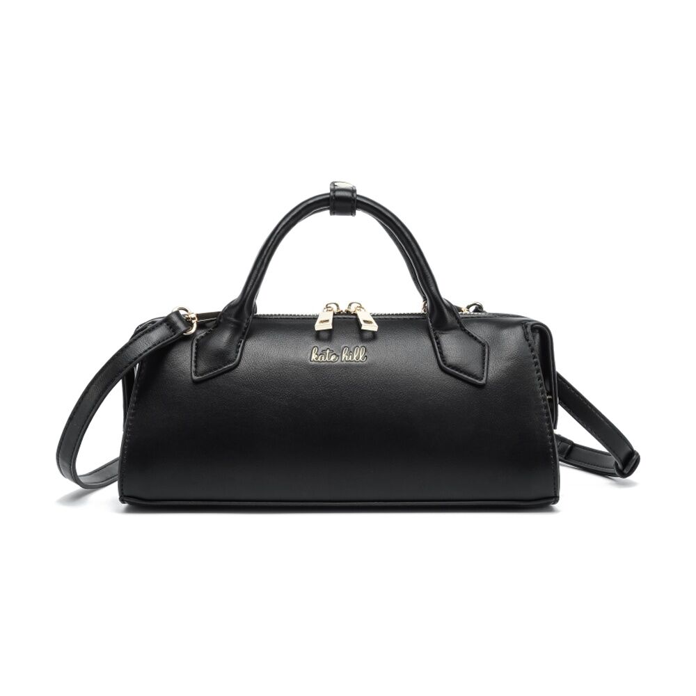 Kate Hill Women's Cayla Adjustable Strap Zip Closure Crossbody Bag