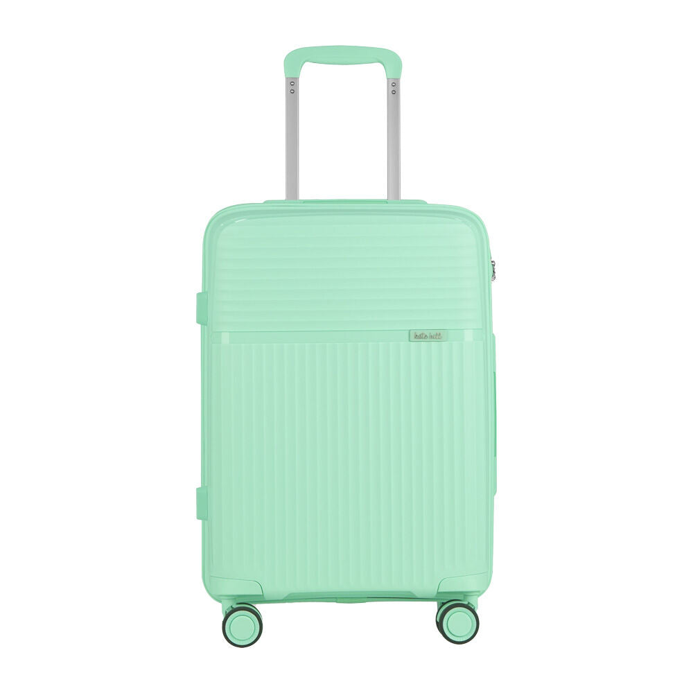 Kate Hill Tribeca Small Luggage Travel Suitcase Lightweight Mint 56x34x22cm