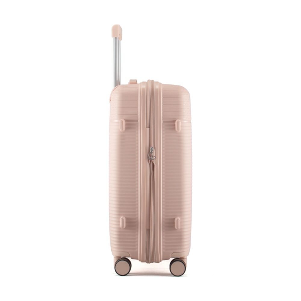 Kate Hill Brooklyn Medium Hard Case Luggage TSA Lock Travel Pink 74L
