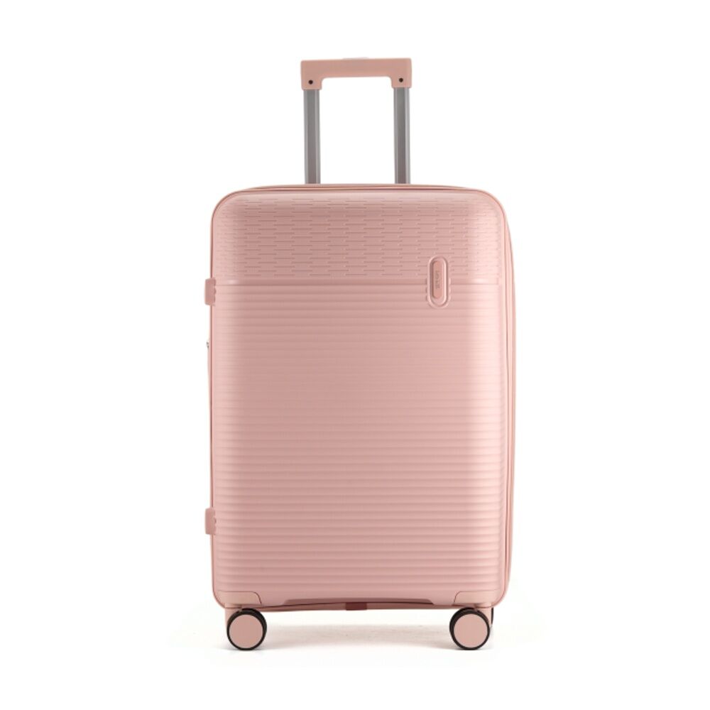 Kate Hill Brooklyn Medium Hard Case Luggage TSA Lock Travel Pink 74L