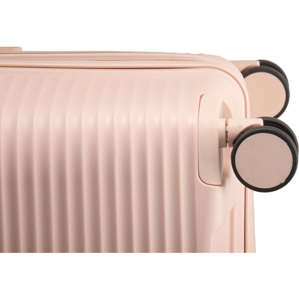 Kate Hill Brooklyn Medium Hard Case Luggage TSA Lock Travel Pink 74L