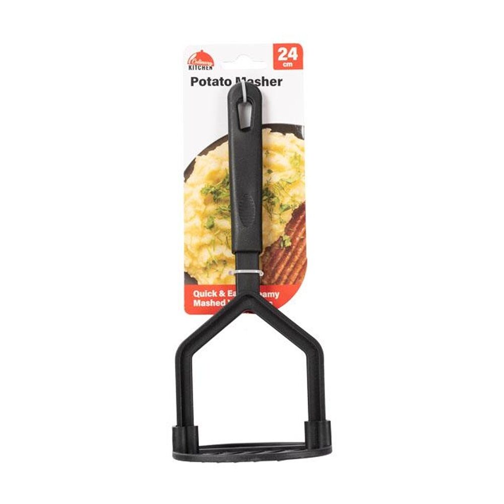 Culinary Kitchen Nylon Potato Masher W/ Hanging Hole Cooking Utensil 24cm