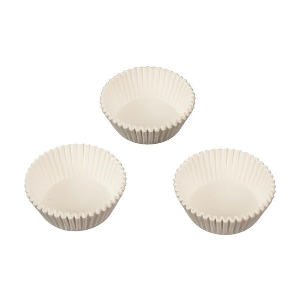 24x 60pc Culinary Kitchen Paper Patty Muffin Cupcake Cups Set White