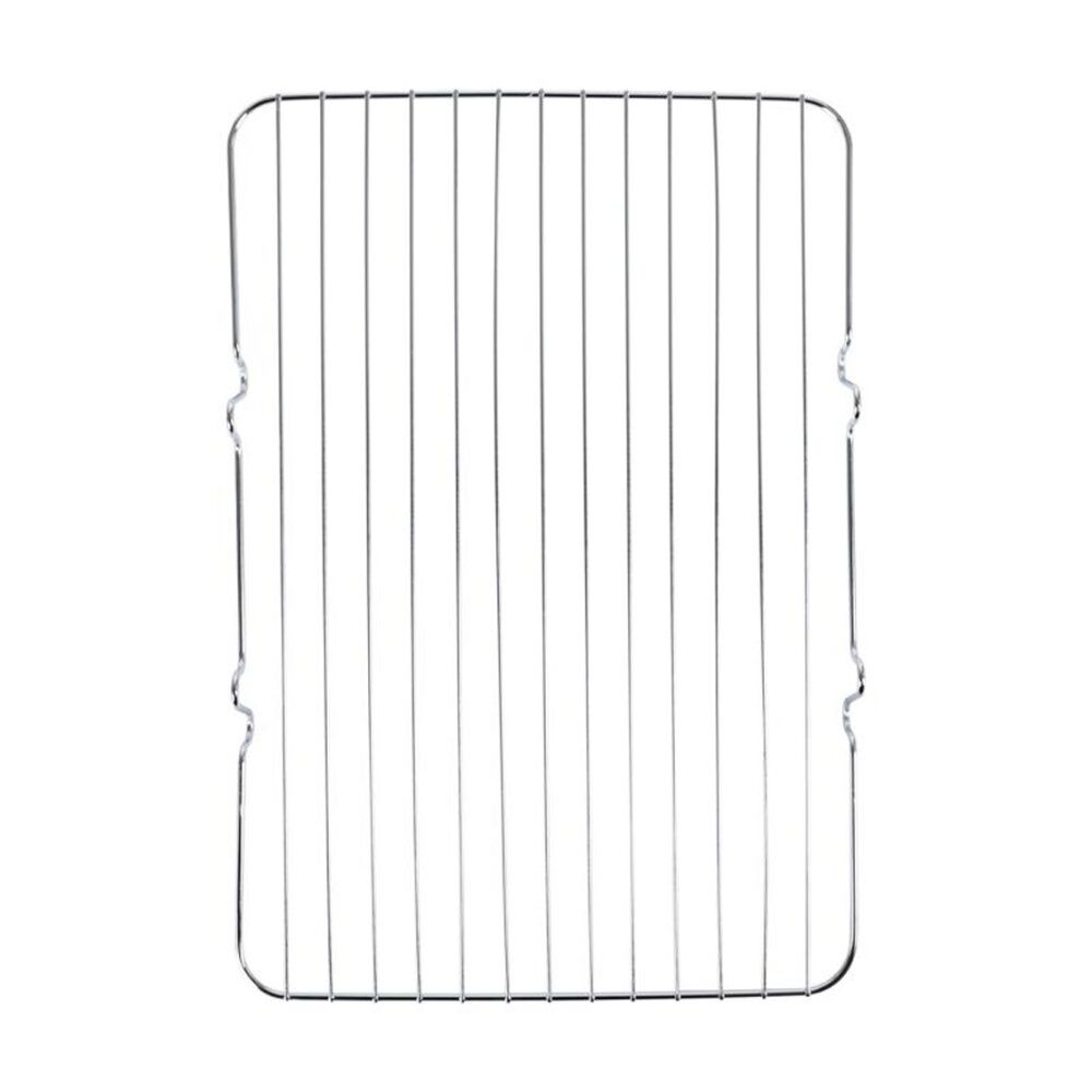 8PK Culinary Kitchen Rectangular Chrome Wire Cake Or Pot Cooling Rack 36x25cm