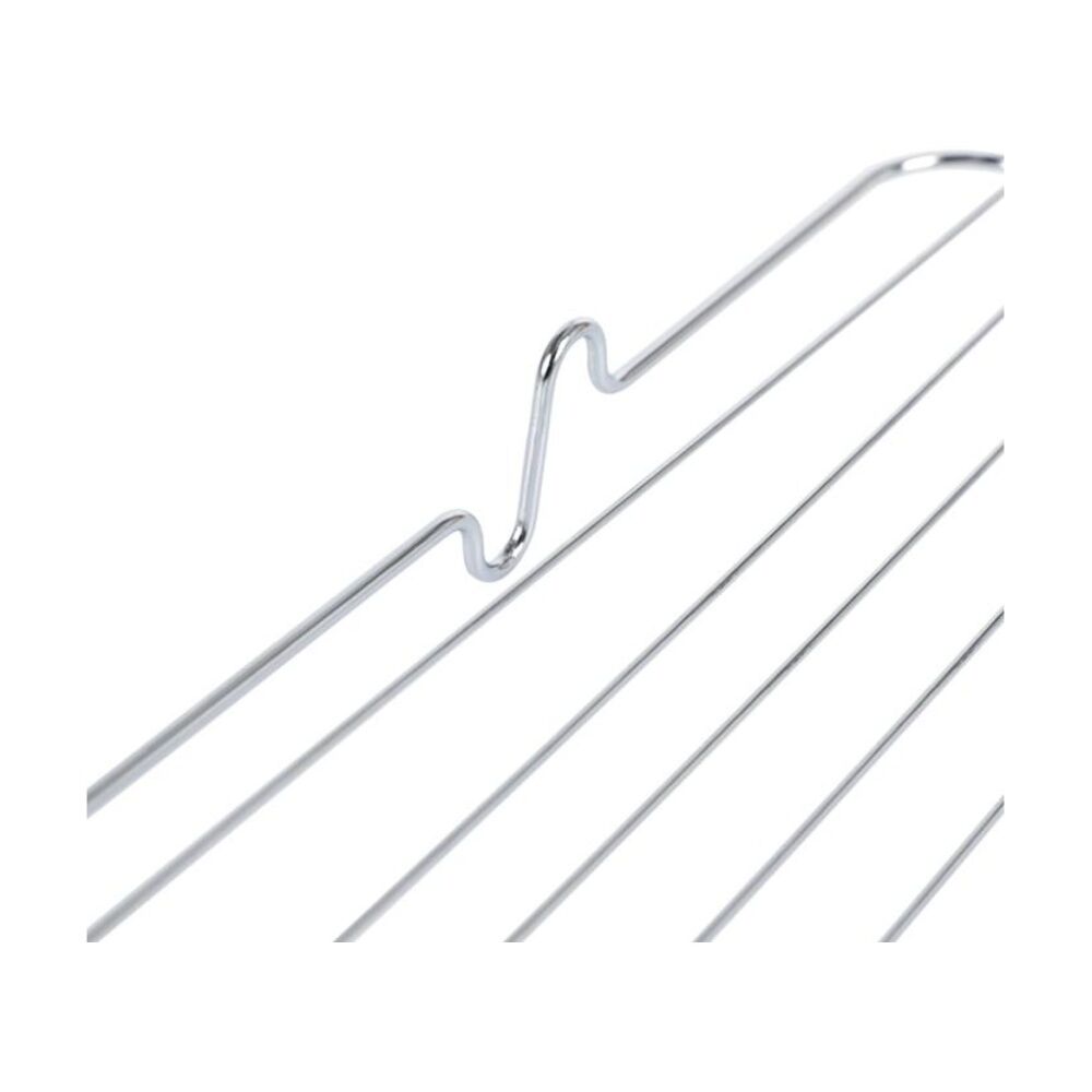 8PK Culinary Kitchen Rectangular Chrome Wire Cake Or Pot Cooling Rack 36x25cm