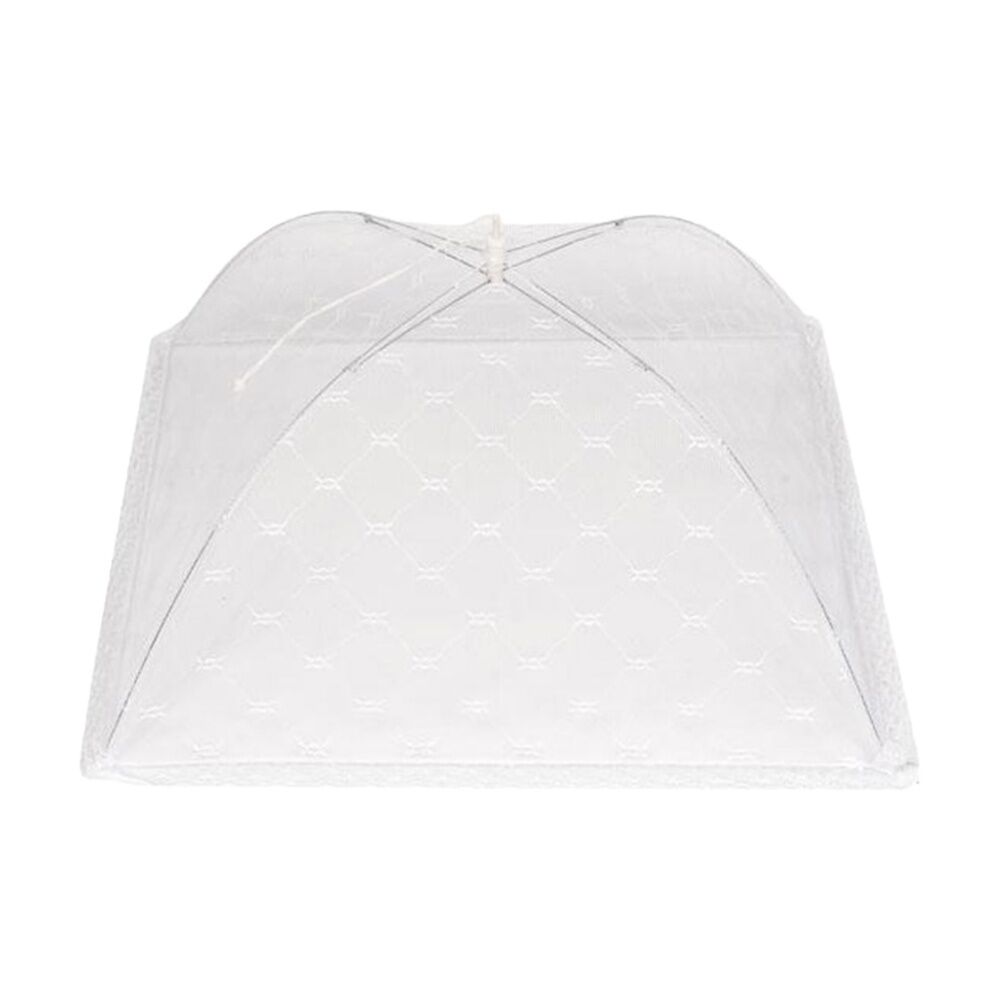 4PK Culinary Kitchen Umbrella Mesh Cover Food Protector Lid 60cm Clear