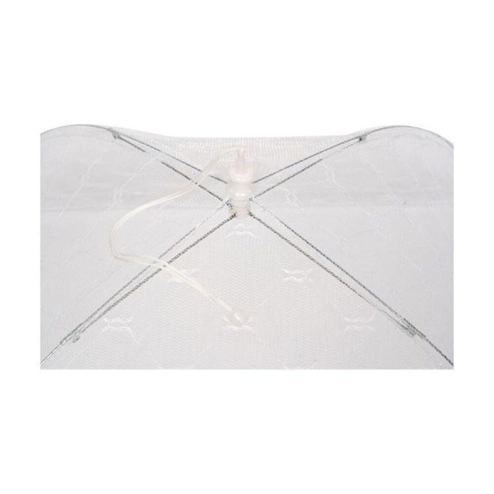8PK Culinary Kitchen Umbrella Mesh Cover Food Protector Lid 60cm Clear