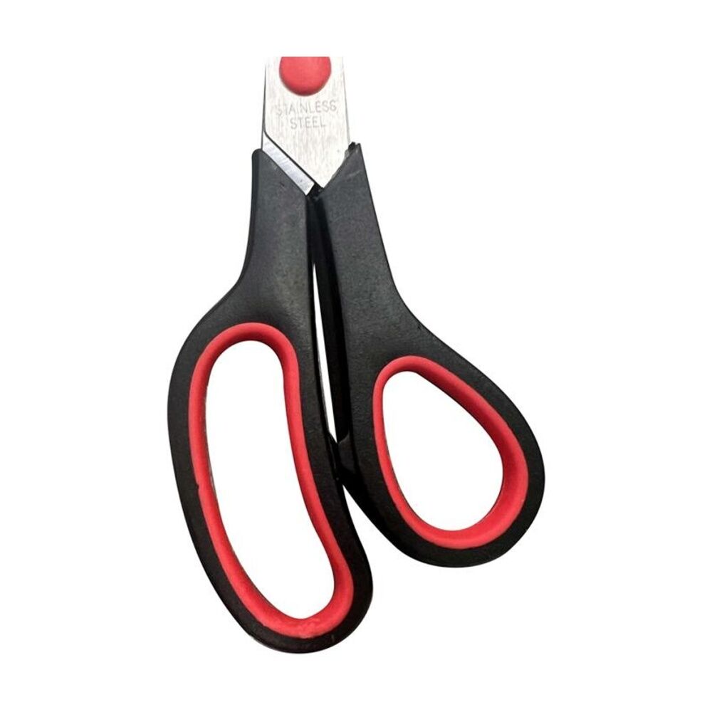 2PK Culinary Kitchen Stainless Steel Scissors W/ Ergonomic Handle 24cm Red/Black