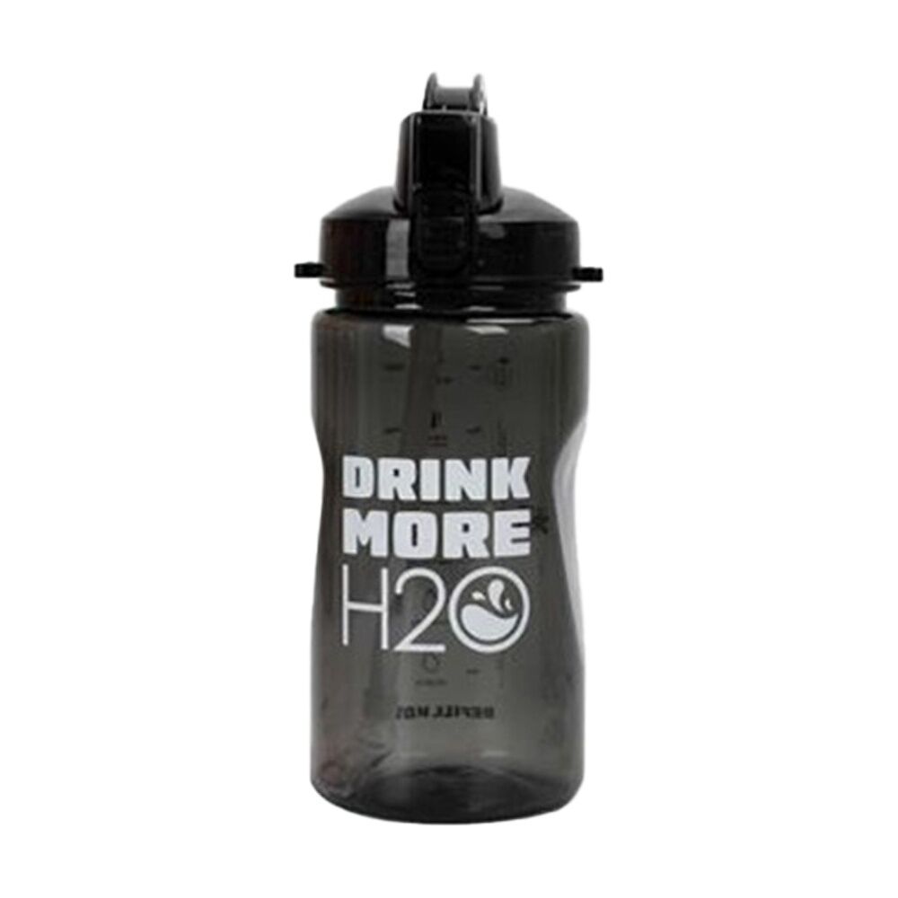 2PK Braz PETG Drink More H20 Water Drinking Bottle 1L Assorted