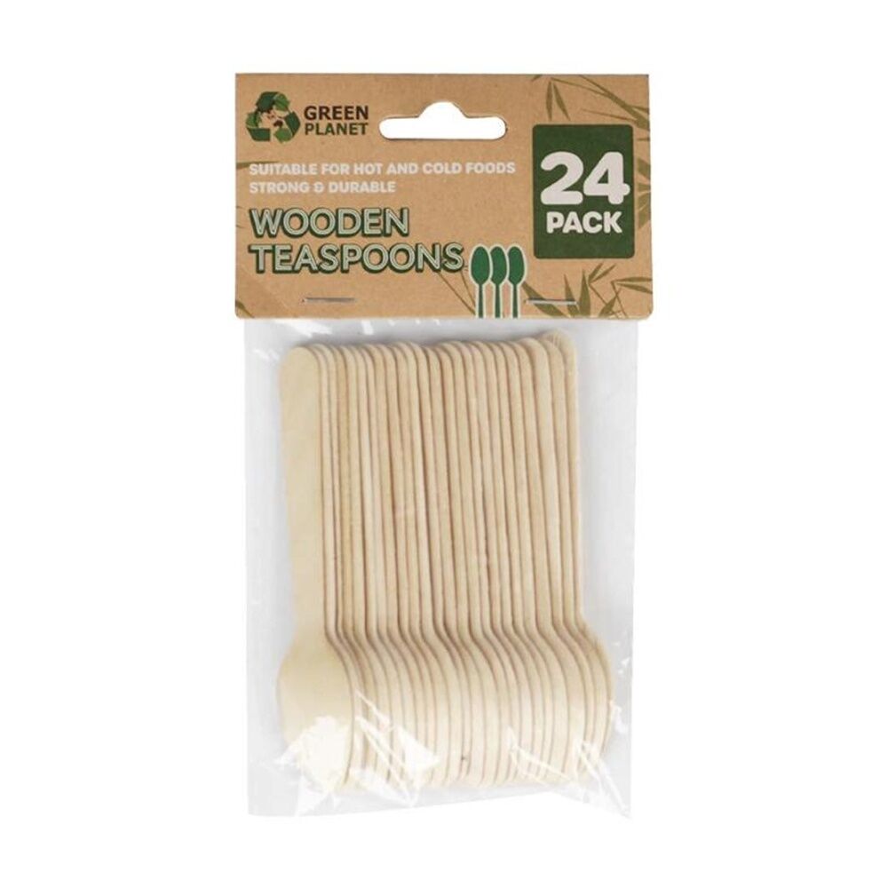 12x 24pc Braz Earth Friendly Cutlery Teaspoons Set Tableware Serveware